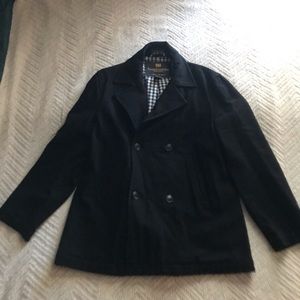 Men’s French Connection Wool Blend Overcoat Size 38